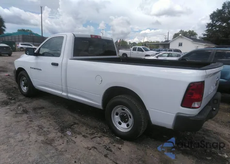 2012 Ram 1500 St from USA, damaged, VIN 3C6JD6DK0CG229325